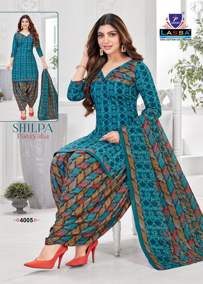 Shilpa Patiyala Vol 4 By Lassa Printed Cotton Dress Material Wholesale Price In Surat